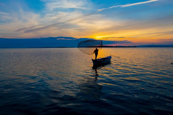 Eber Lake Afyon Turkiet Eber Lake Den Största Sjön Turkiet — Stockfoto