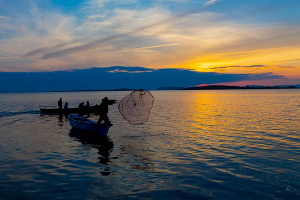 Eber Lake Afyon Turecku Eber Lake Největší Jezero Turecka Ale — Stock fotografie