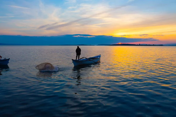 Eber Lake Afyon Turkije Eber Lake Het 11E Grootste Meer — Stockfoto