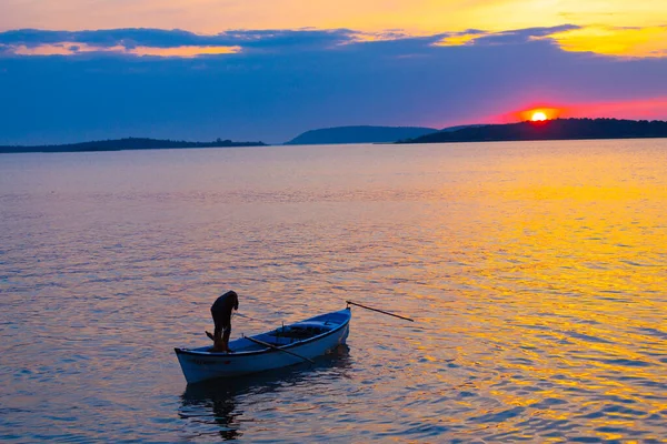 Eber Lake Afyon Turquia Eber Lago Décimo Primeiro Maior Lago — Fotografia de Stock