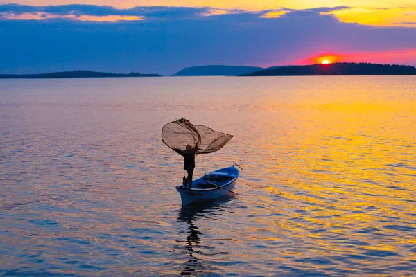 Eber Lake Afyon Turecku Eber Lake Největší Jezero Turecka Ale — Stock fotografie