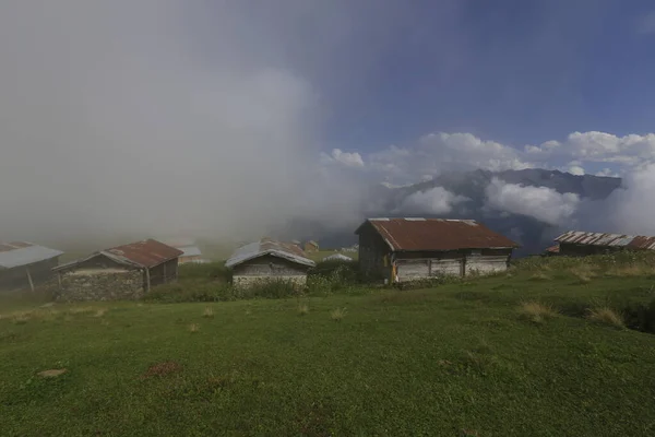 Pokut Und Floßplateau Und Landschaft Kackar Gebirge Rize — Stockfoto