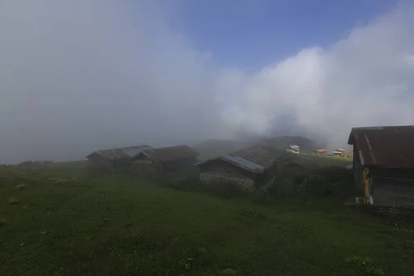 Pokut Und Floßplateau Und Landschaft Kackar Gebirge Rize — Stockfoto
