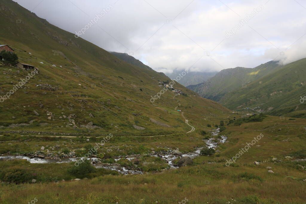 Hazindak plateau and Kakar mountains