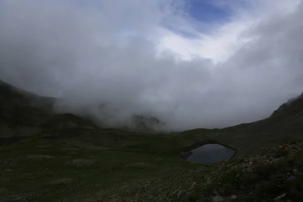 Les Montagnes Kackar Les Plateaux Établis Pied Des Montagnes — Photo