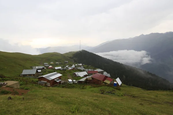 Das Kackar Gebirge Und Die Hochebenen Fuße Der Berge — Stockfoto