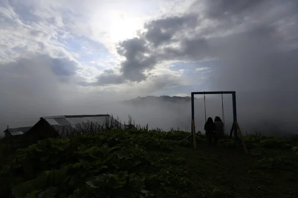 Monti Kackar Gli Altipiani Stabiliti Piedi Delle Montagne — Foto Stock