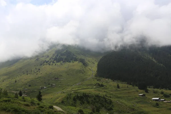 Das Kackar Gebirge Und Die Hochebenen Fuße Der Berge — Stockfoto