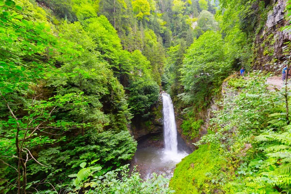 Palovit Wasserfall Kackars Steigen Auf — Stockfoto