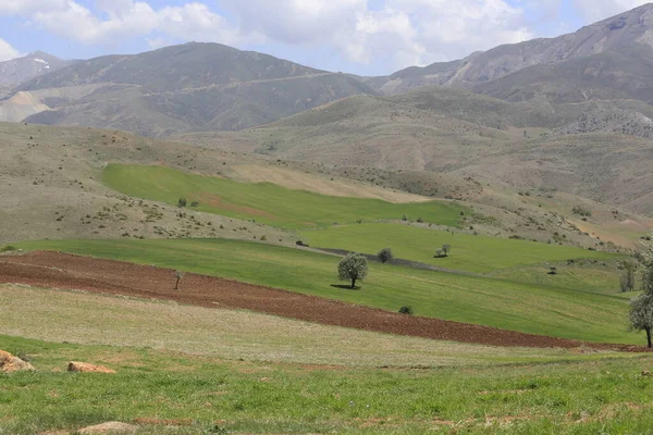 Erciyes Mountain Een Vulkaan Regio Midden Anatolië Sultansazl Ten Zuidwesten — Stockfoto