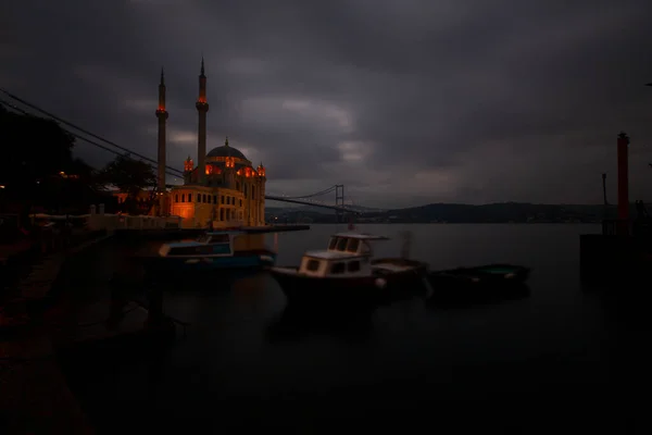 Mezquita Byk Mecidiye Mezquita Ortaky Como Conocida Por Público Una —  Fotos de Stock