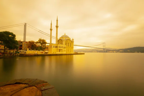 Mezquita Byk Mecidiye Mezquita Ortaky Como Conocida Por Público Una — Foto de Stock