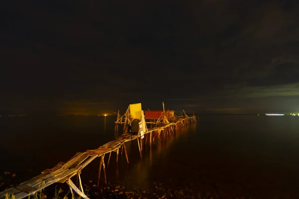 Umakdere Pescatori Della Zona Estraggono Esca Dalla Sabbia Lupi Che — Foto Stock