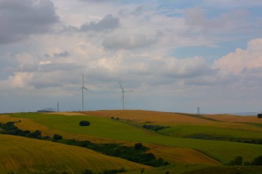 Tekirdağ yolunda tarlalar.