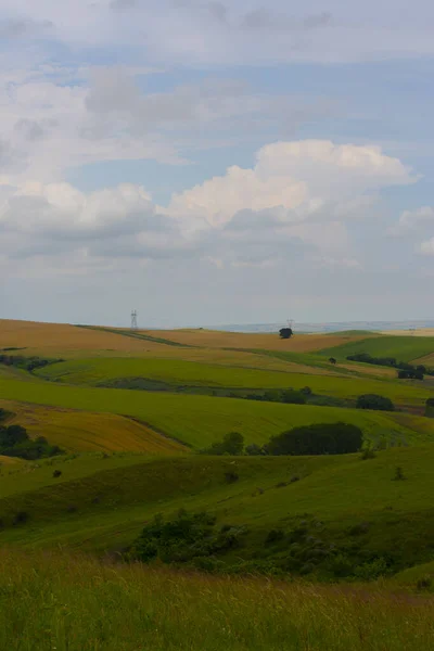 Grödfält Tekirdag Road — Stockfoto