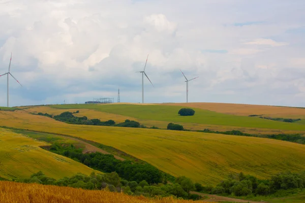 Campos Cultivo Estrada Tekirdag — Fotografia de Stock