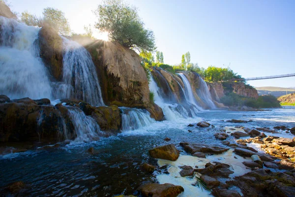 Muradiye Waterfall Waterfall Bendimahi Stream Province Van Muradiye District — Stock Photo, Image