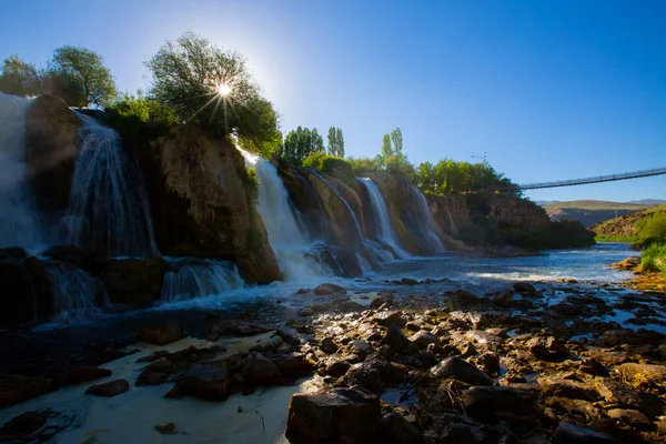 Muradiye Waterfall Waterfall Bendimahi Stream Province Van Muradiye District — Stock Photo, Image