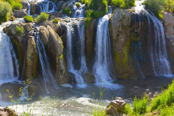 Muradiye Wasserfall Ist Der Wasserfall Bendimahi Bach Der Provinz Van — Stockfoto