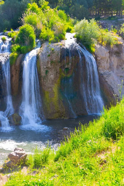 Muradiye Vodopád Potoce Bendimahi Provincii Van Okres Muradiye — Stock fotografie