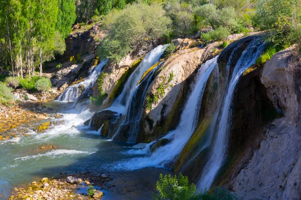 Muradiye Waterfall Vattenfallet Bendimahi Stream Provinsen Van Muradiye Distriktet — Stockfoto