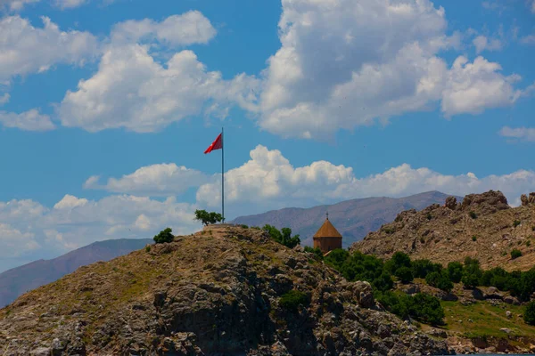 Iglesia Akdamar Isla Akdamar Van Turquía — Foto de Stock