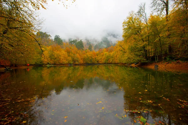 Yedigller National Park Está Localizado Região Mar Negro Norte Bolu — Fotografia de Stock