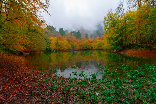 Yedigller National Park Está Localizado Região Mar Negro Norte Bolu — Fotografia de Stock