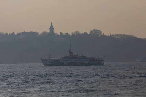 Sisli Istanbul Zdjęcia Promów — Zdjęcie stockowe