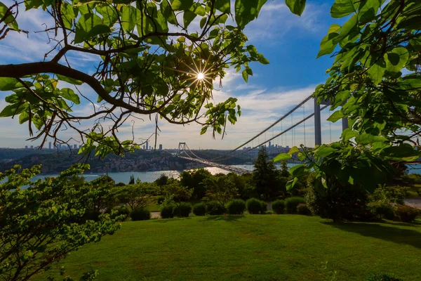 İstanbul Boğazı Köprüsü ve Sahnesi, trafik yoğun