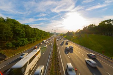 15 Temmuz Şehitler Köprüsü ve Peyzaj, trafik yoğun