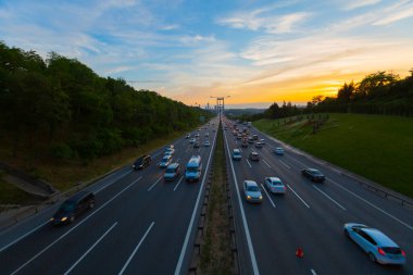 15 Temmuz Şehitler Köprüsü ve Peyzaj, trafik yoğun
