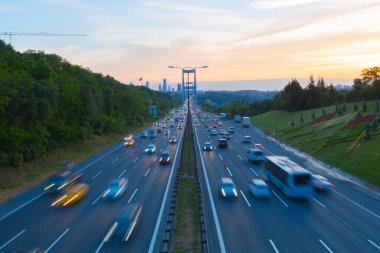 15 Temmuz Şehitler Köprüsü ve Peyzaj, trafik yoğun