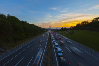 15 Temmuz Şehitler Köprüsü ve Peyzaj, trafik yoğun