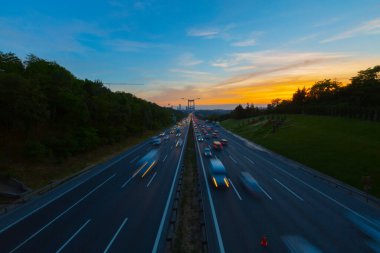 15 Temmuz Şehitler Köprüsü ve Peyzaj, trafik yoğun
