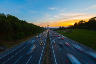 15 Temmuz Şehitler Köprüsü ve Peyzaj, trafik yoğun