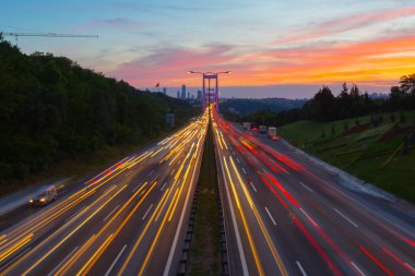 15 Temmuz Şehitler Köprüsü ve Peyzaj, trafik yoğun