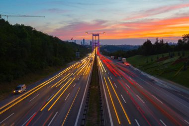 15 Temmuz Şehitler Köprüsü ve Peyzaj, trafik yoğun