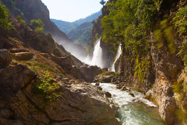 Conosciuta Come Seconda Cascata Più Alta Del Mondo Cascata Kapuzba — Foto Stock