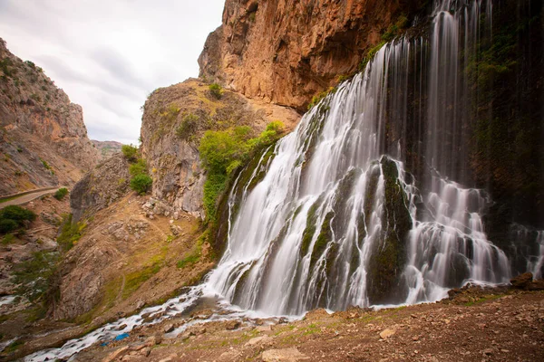 Der Kapuzba Wasserfall Der Als Zweithöchster Wasserfall Der Welt Bekannt — Stockfoto