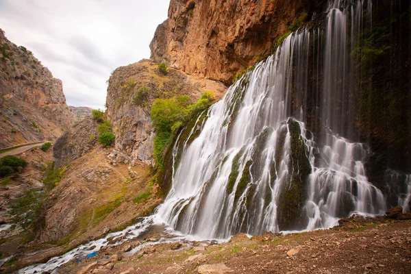 Conocida Como Segunda Cascada Más Alta Del Mundo Kapuzba Waterfall — Foto de Stock