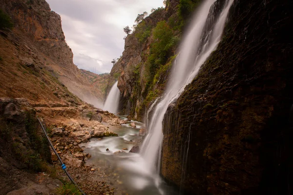 Conocida Como Segunda Cascada Más Alta Del Mundo Kapuzba Waterfall — Foto de Stock