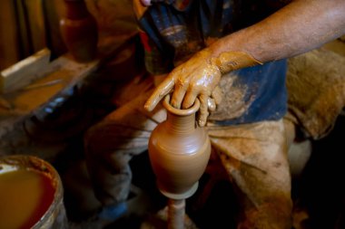 Çömlekçi, çömlekçi, Kapadokya - Türkiye 