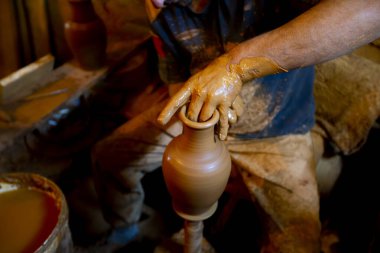 Çömlekçi, çömlekçi, Kapadokya - Türkiye 