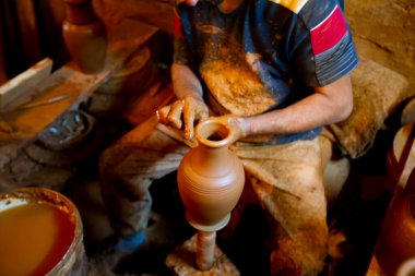 Çömlekçi, çömlekçi, Kapadokya - Türkiye 