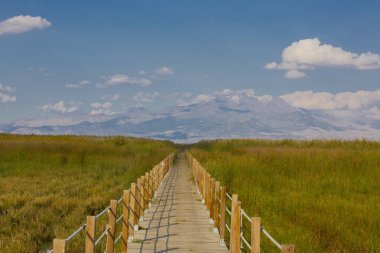 Sultan Bataklıkları, Orta Anadolu Bölgesi Kayseri il sınırları içinde Develi, Yahyal ve Yeilhisar ilçeleri tarafından oluşturulan üçgende yer almaktadır..