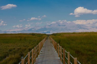 Sultan Bataklıkları, Orta Anadolu Bölgesi Kayseri il sınırları içinde Develi, Yahyal ve Yeilhisar ilçeleri tarafından oluşturulan üçgende yer almaktadır..