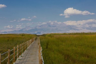 Sultan Bataklıkları, Orta Anadolu Bölgesi Kayseri il sınırları içinde Develi, Yahyal ve Yeilhisar ilçeleri tarafından oluşturulan üçgende yer almaktadır..