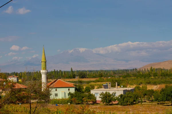 Sultan Marshes Located Triangle Formed Develi Yahyal Yeilhisar Districts Provincial — Stock Photo, Image