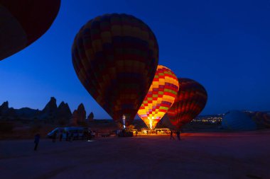 Kapadokya 'daki en popüler etkinliklerden biri sıcak hava balonlu Kapadokya' dır..